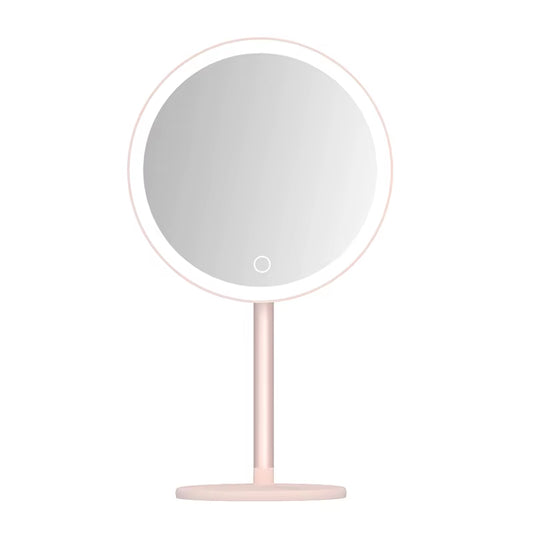 DOCO Makeup Mirror Mini Desktop LED Light High Quanlity Metal Texture Perfect for Gift Giving